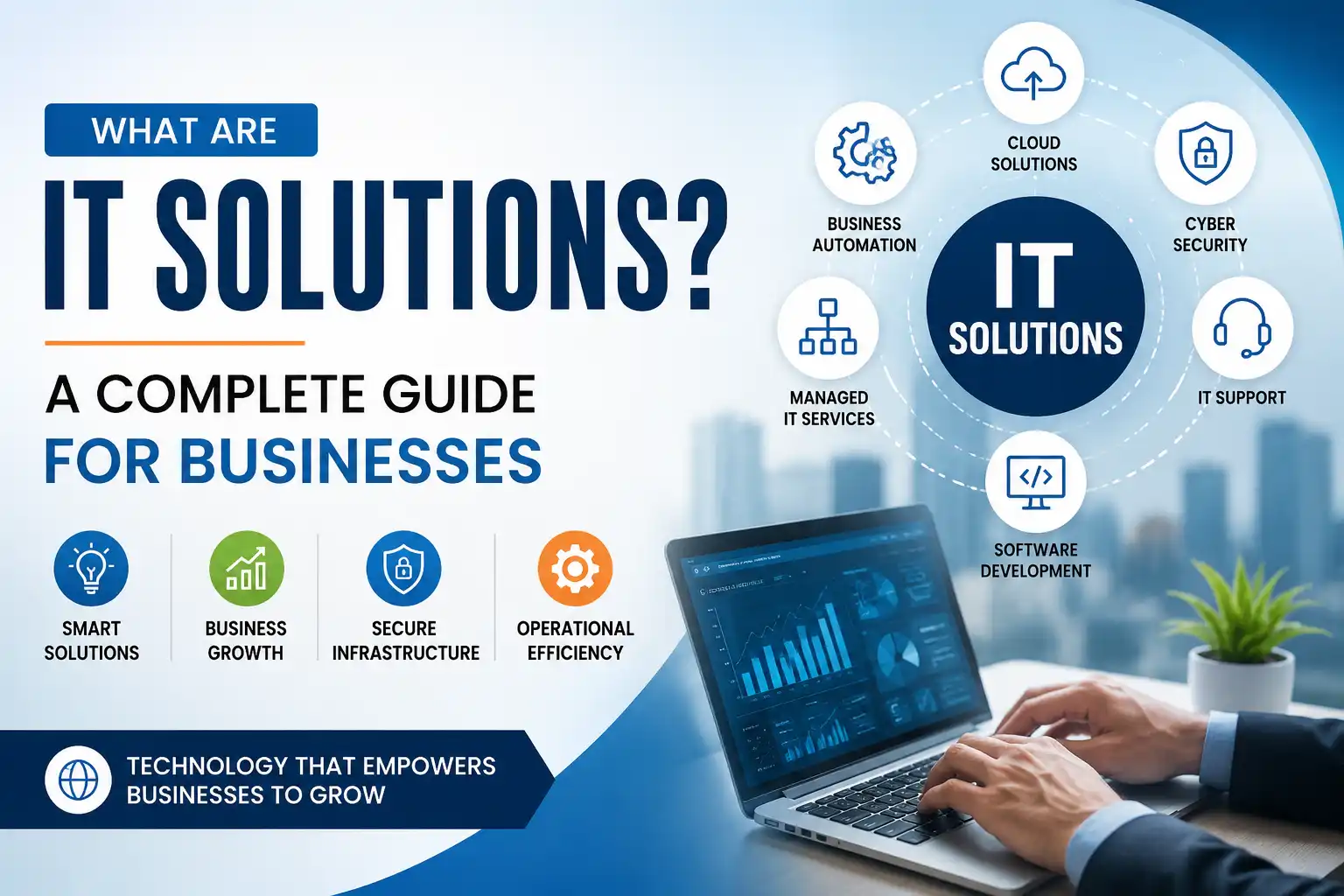 IT solutions for business growth including cloud, security and software services